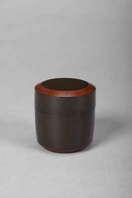 Tea Caddy in the Fubuki Style Signature by Matsudaira Fumai Image