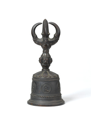 Bell with Five-Pronged End (Ritual Esoteric Buddhist Implement) Image