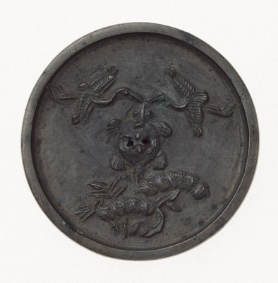 Mirror with Horai (Penglai) Motif Image