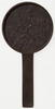 Hand Mirror with Plum Tree Image