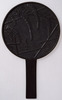 Hand Mirror with Wisteria Trellis Image