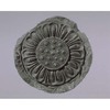 Round Eaves Tile with Double Lotus Petal Design Excavated from Kawara-dera Temple Image