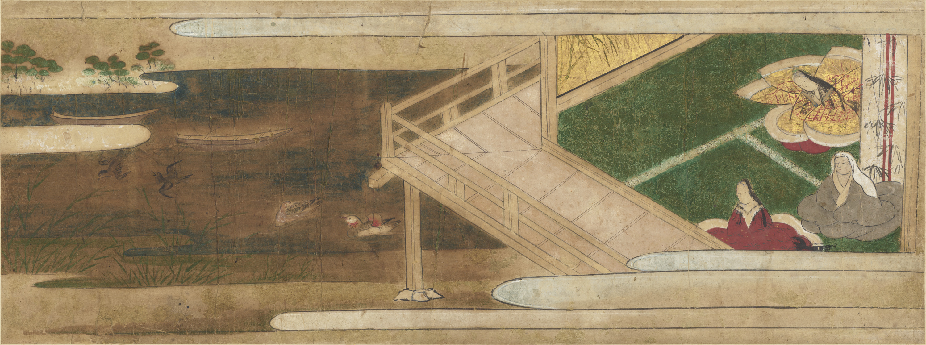 住吉物語絵巻断簡 Image