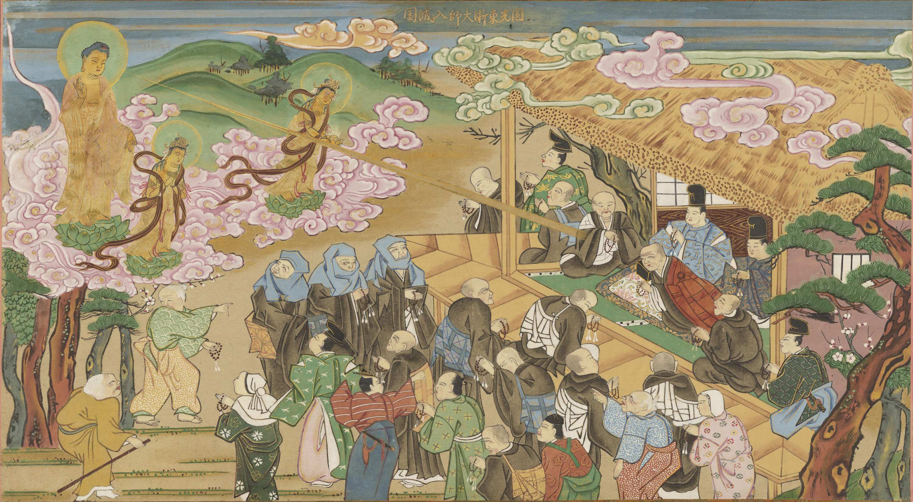 円光大師入滅図 Image