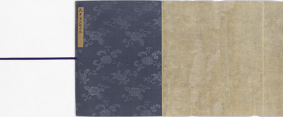 大般若経巻四百五十八（虫喰経） 画像