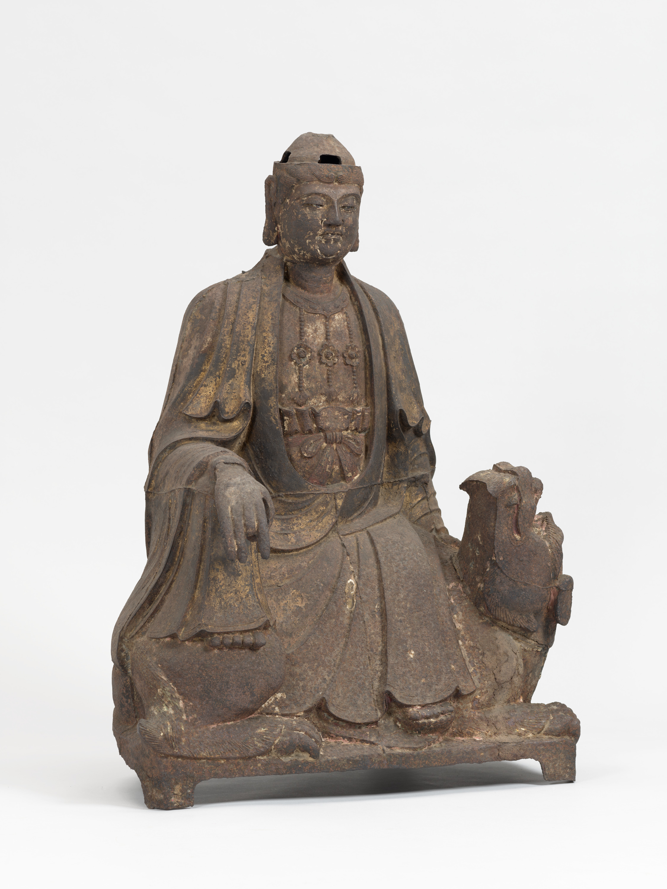 鉄造観音菩薩坐像 - 京都国立博物館 館蔵品データベース