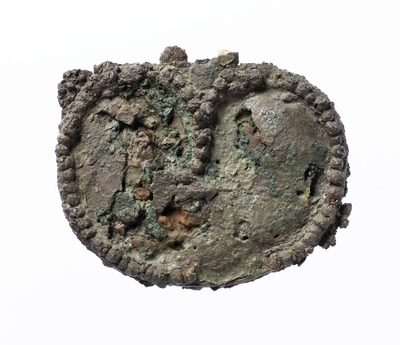 弁財古墳 杏葉 画像