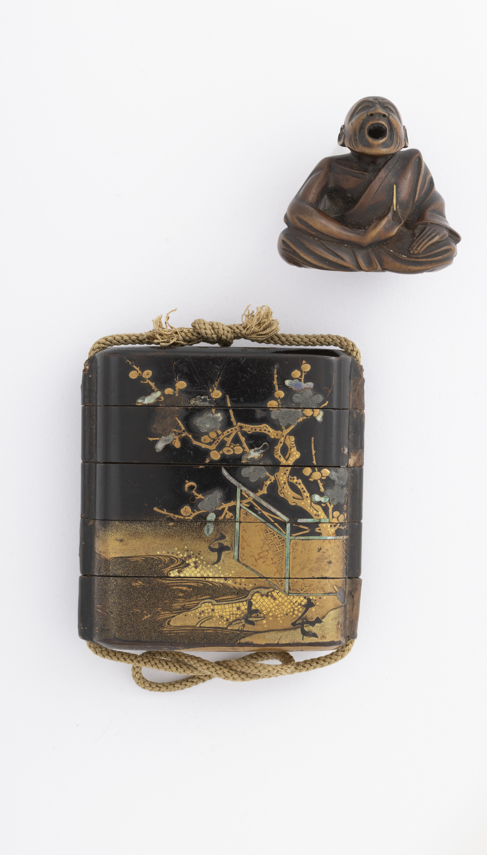 千歳蒔絵螺鈿印籠 画像