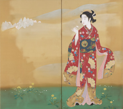 美人春秋（春の野） 画像