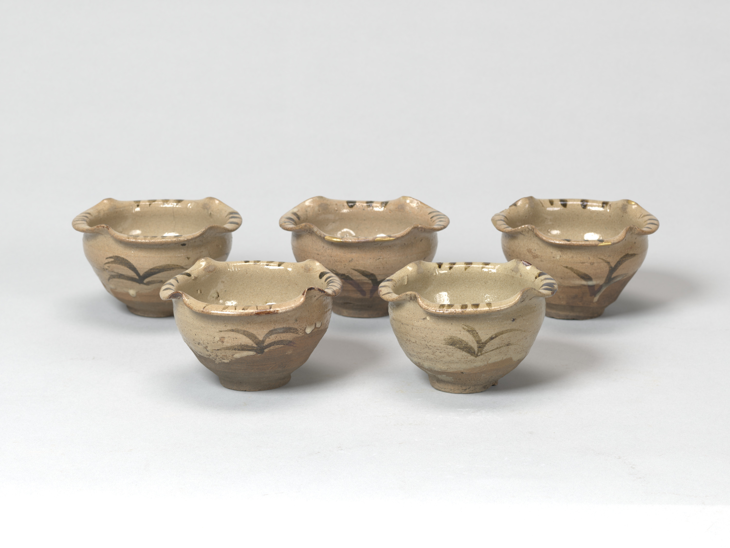 絵唐津四方口向付 画像