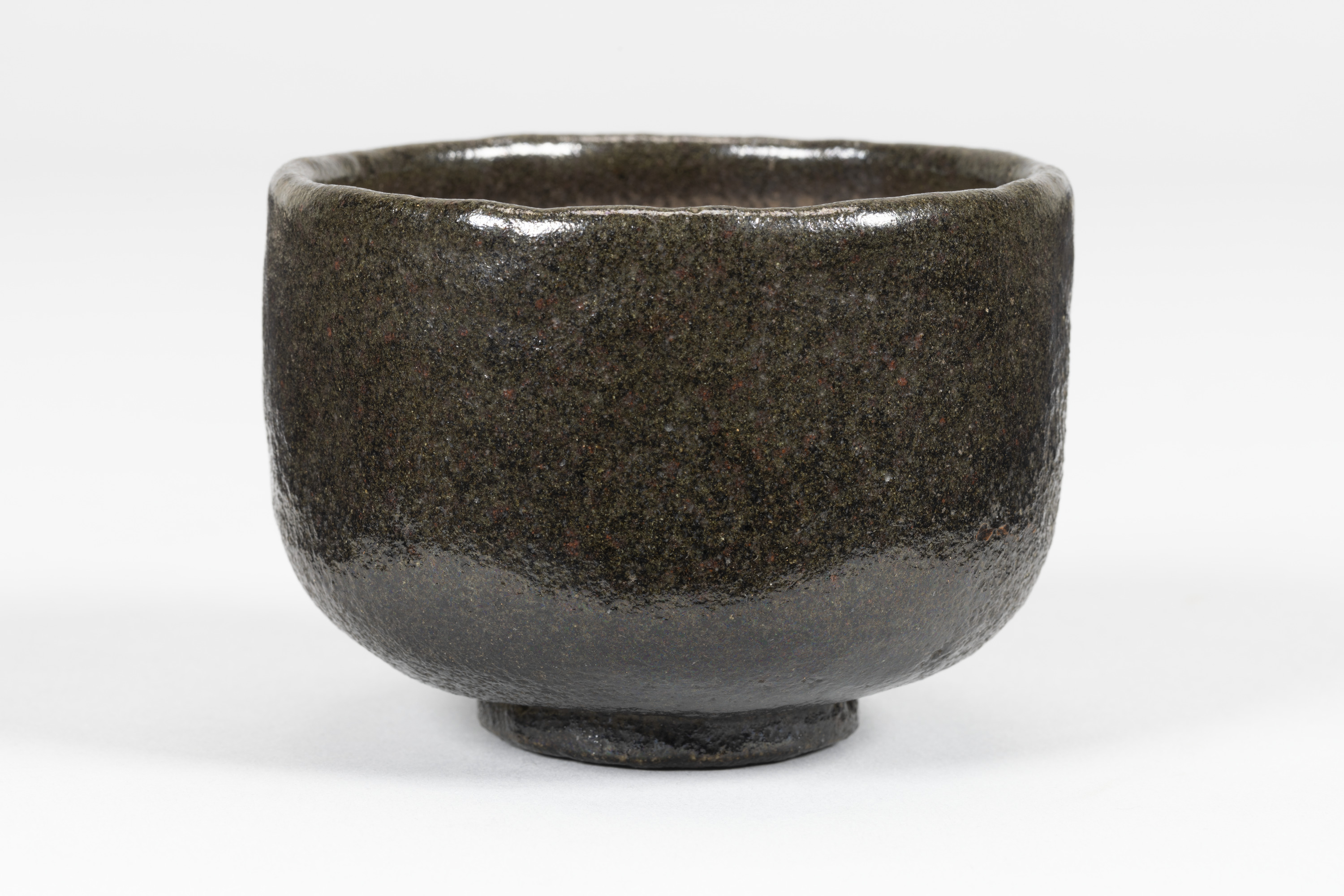 黒楽茶碗　長次郎作母父開写 画像