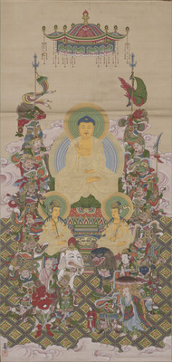 釈迦十六善神像 画像