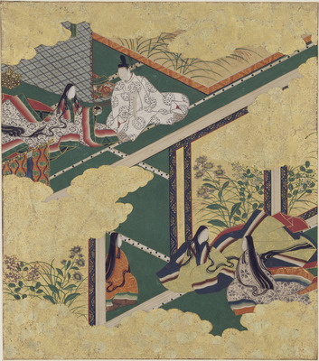 Makibashira Chapter from The Tale of Genji Image