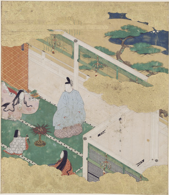 Yokobue Chapter from The Tale of Genji Image