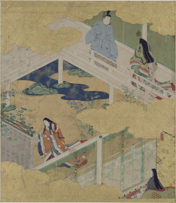 Yugao Chapter from The Tale of Genji Image