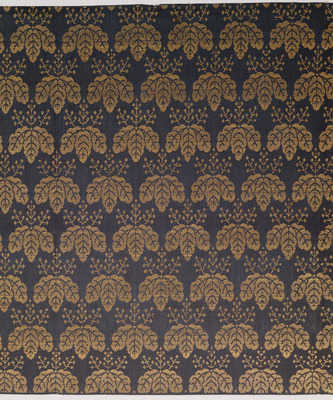 Kinran (Gold Brocade) Cloth with Paulownia, Known as "Ouchigiri Kinran Image