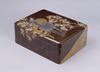 Stationery Box with Black Pines and Deer in Makie and Mother-of-Pearl Inlay Image