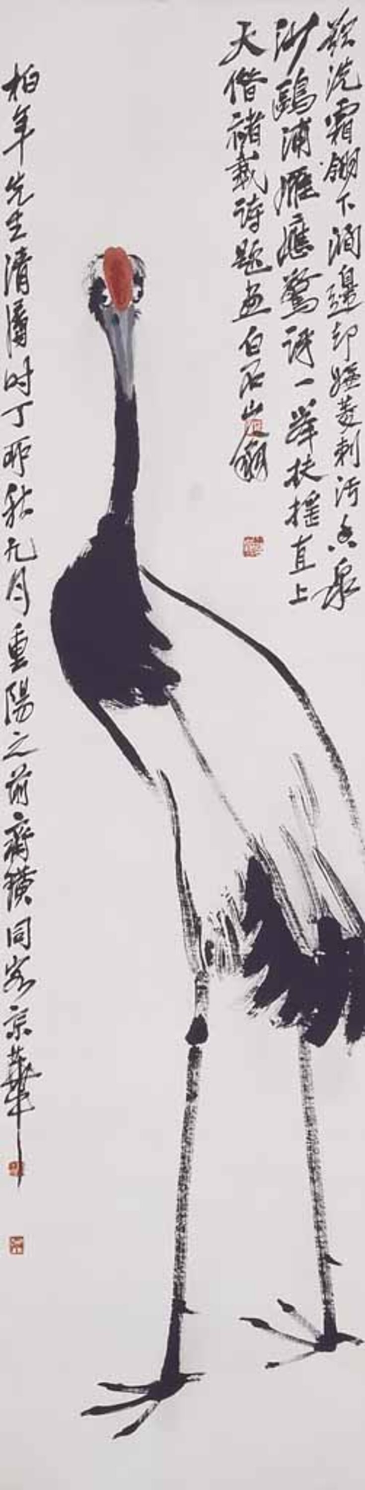 鶴図 Image